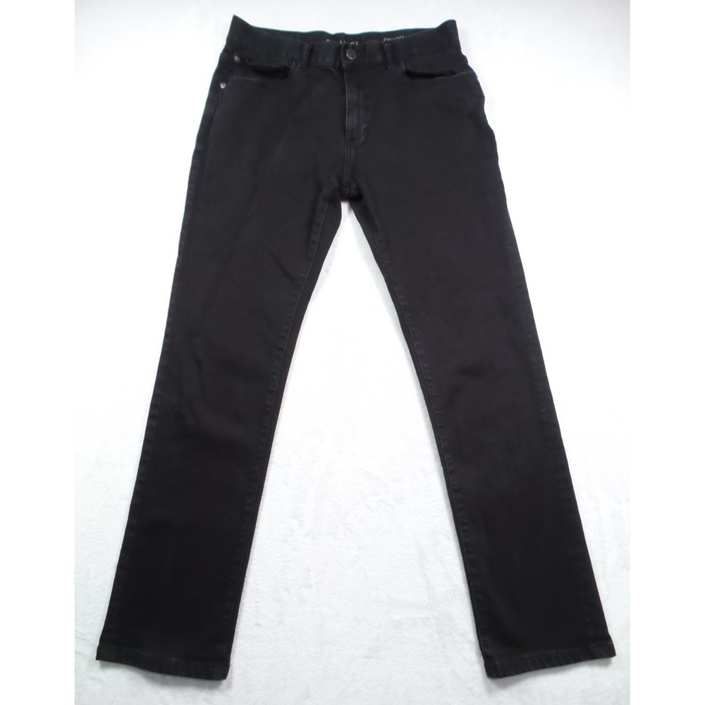 DL1961 Jeans Youth Size 18 Black Denim Brady Slim Activex 360 Comfort 30x31